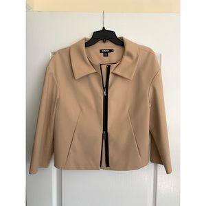 DKNY Short Camel Jacket